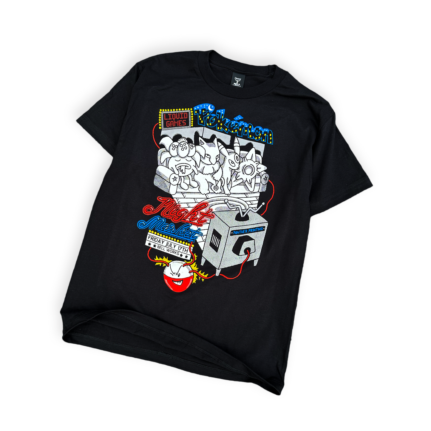 Panther® x Liquid Games Night Market Tee