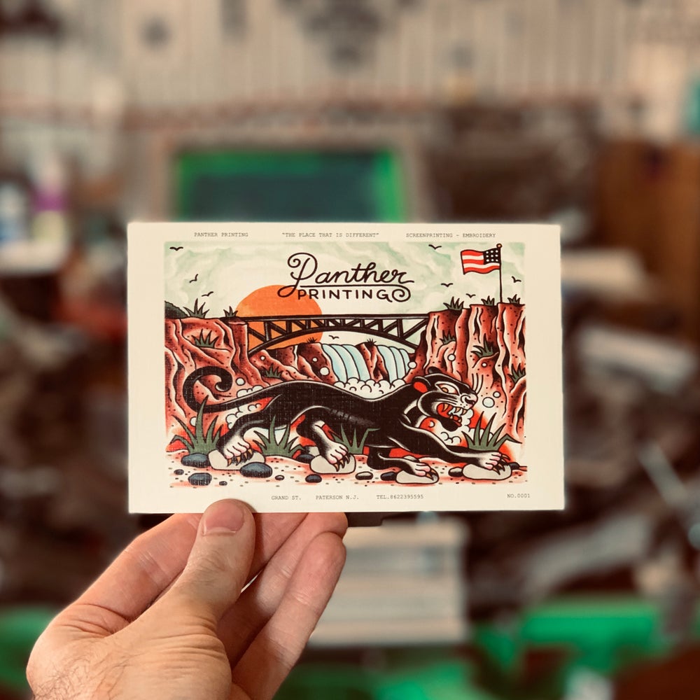 Panther Printing "Great Falls" POST CARD