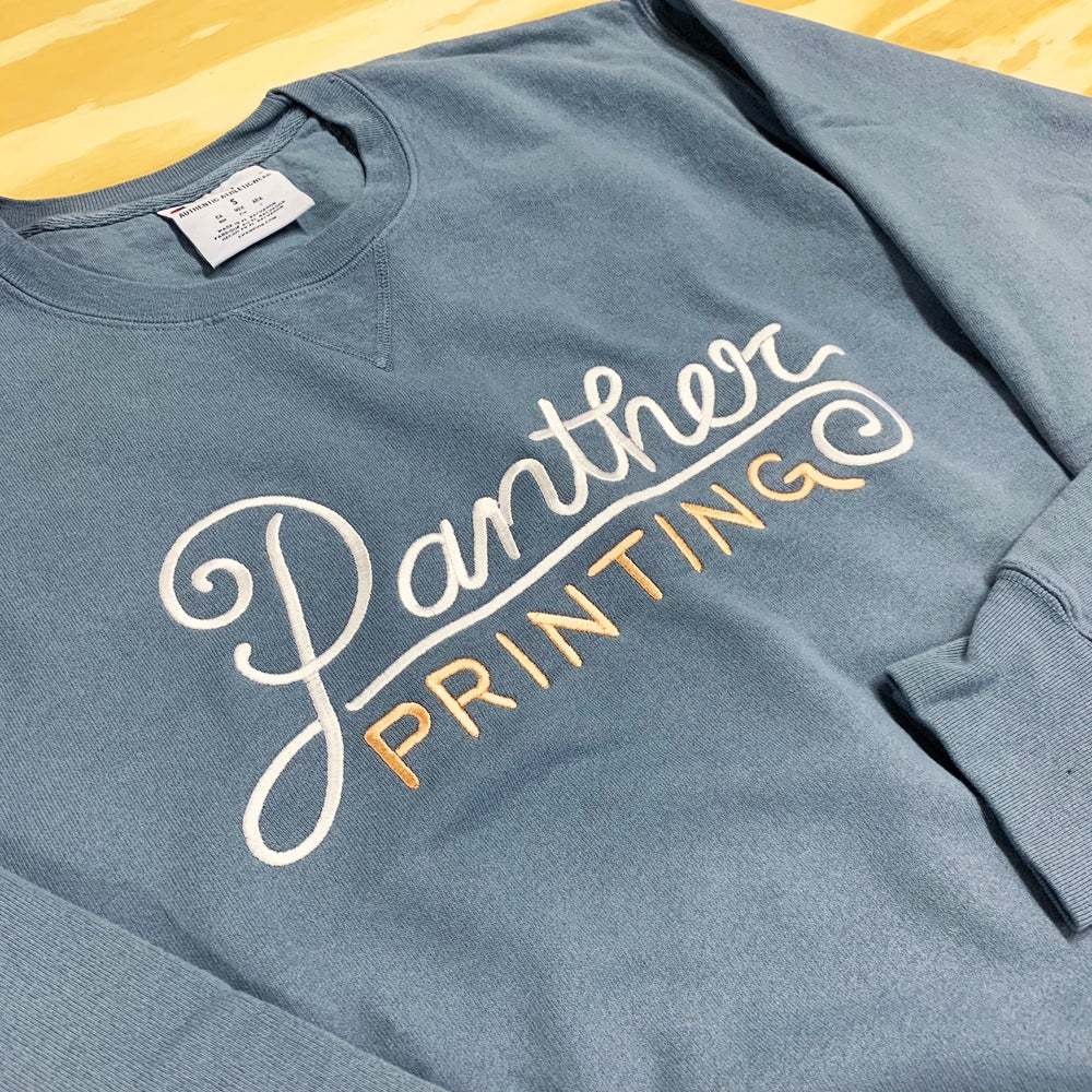 Panther Cape Crew Neck Sweatshirt