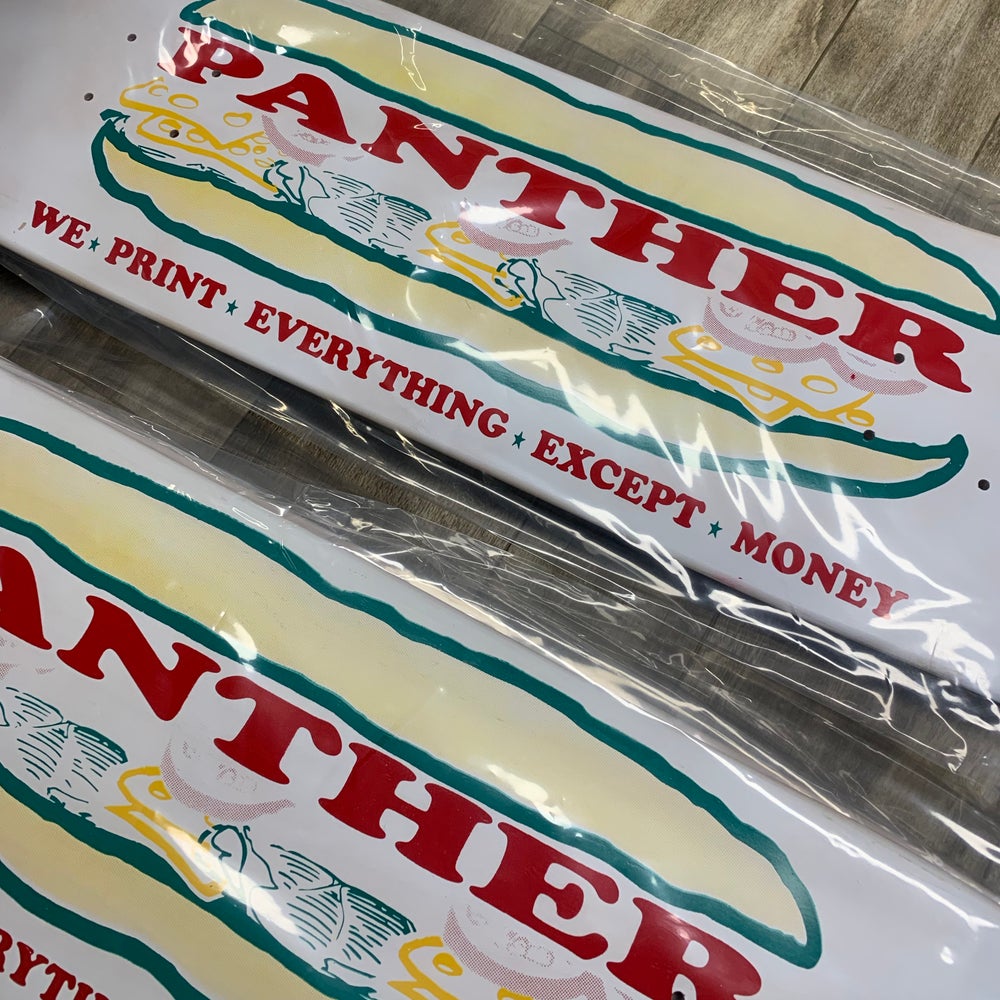 Panther "Sub" Hand Printed Skateboard Deck