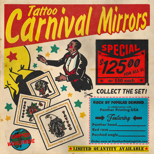 Ian Wiedrick Souvenir Carnival Mirror Collection