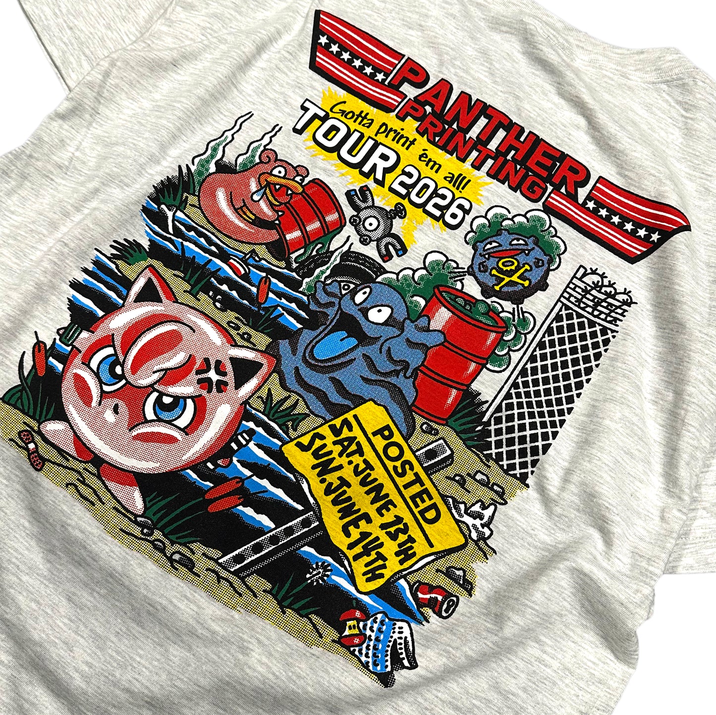 Panther®  x Liquid Games MEADOWLANDS Tee