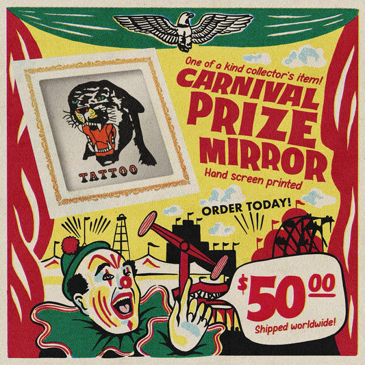 Ian Wiedrick Souvenir Carnival Mirror #01