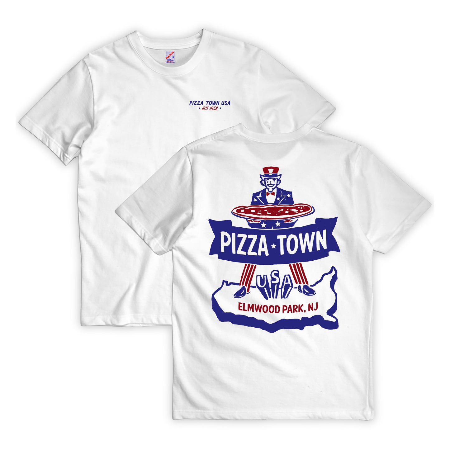 PIZZA TOWN USA TEE
