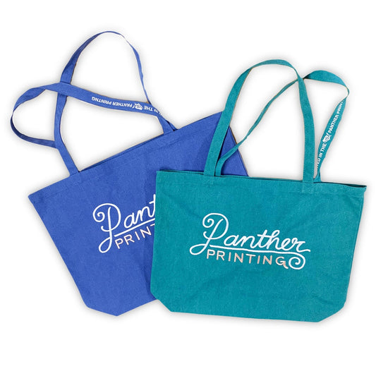 PANTHER® CAPE OVERSIZED EMBROIDERED TOTE
