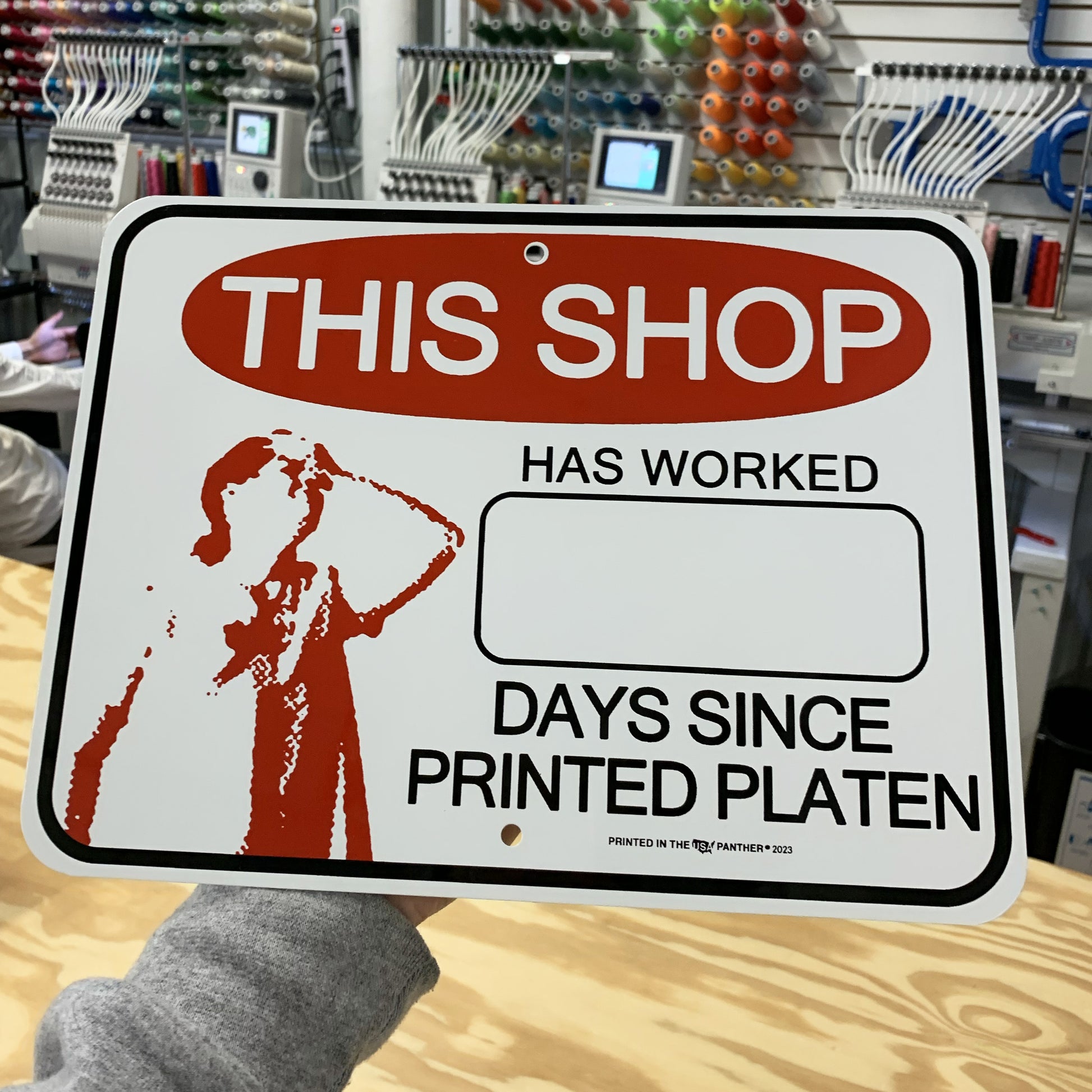 Panther® Accountability Aluminum Sign – Panther Printing