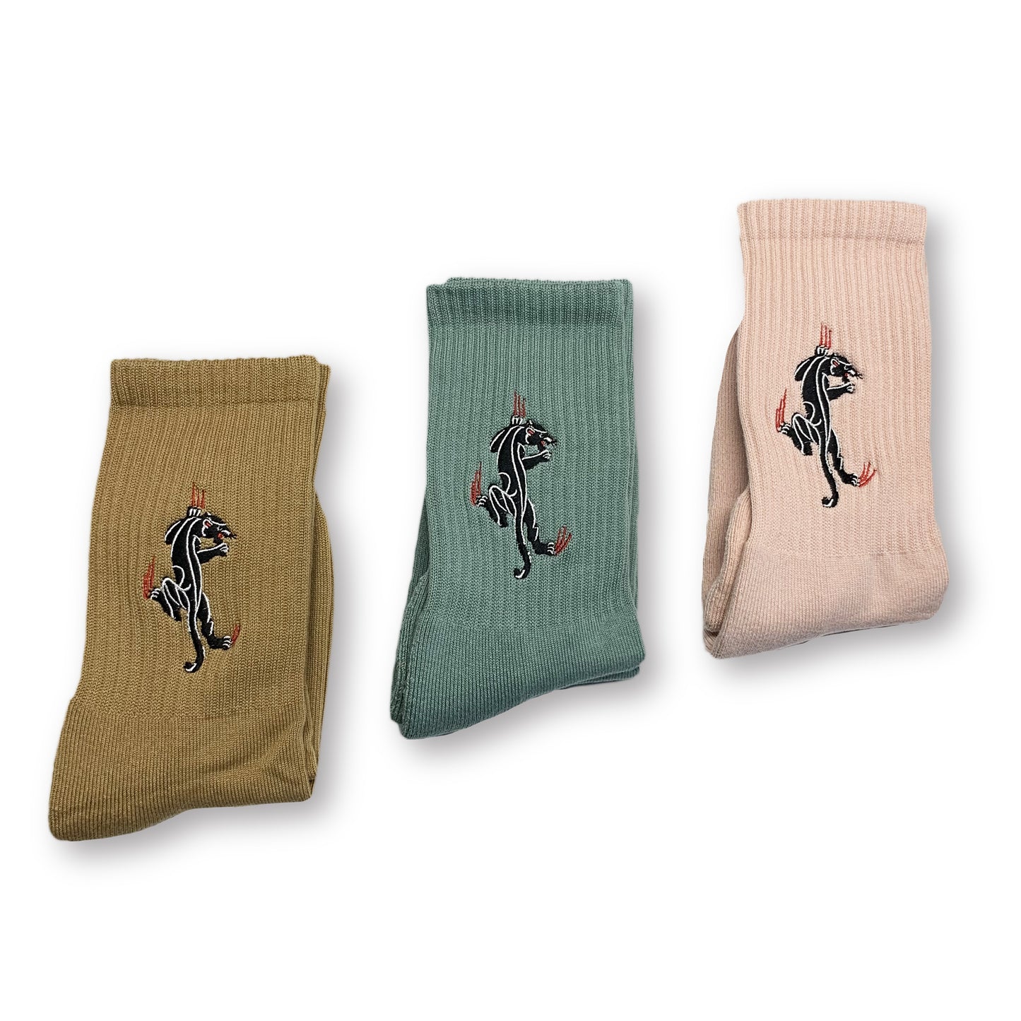 Panther® "Crawling to Work" Ladies/Unisex Casual Sock